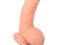 Фаллоимитатор ToyFa RealStick Elite реалистичный на присоске с мошонкой, 15 см