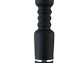 Вибратор TOYFA Black&Red, 10 режимов вибрации, чёрный, 28 см, Ø4,5 см
